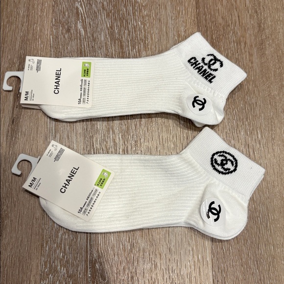 CC Boutique Other - Chanel Black and white gwp Socks bundle of 2